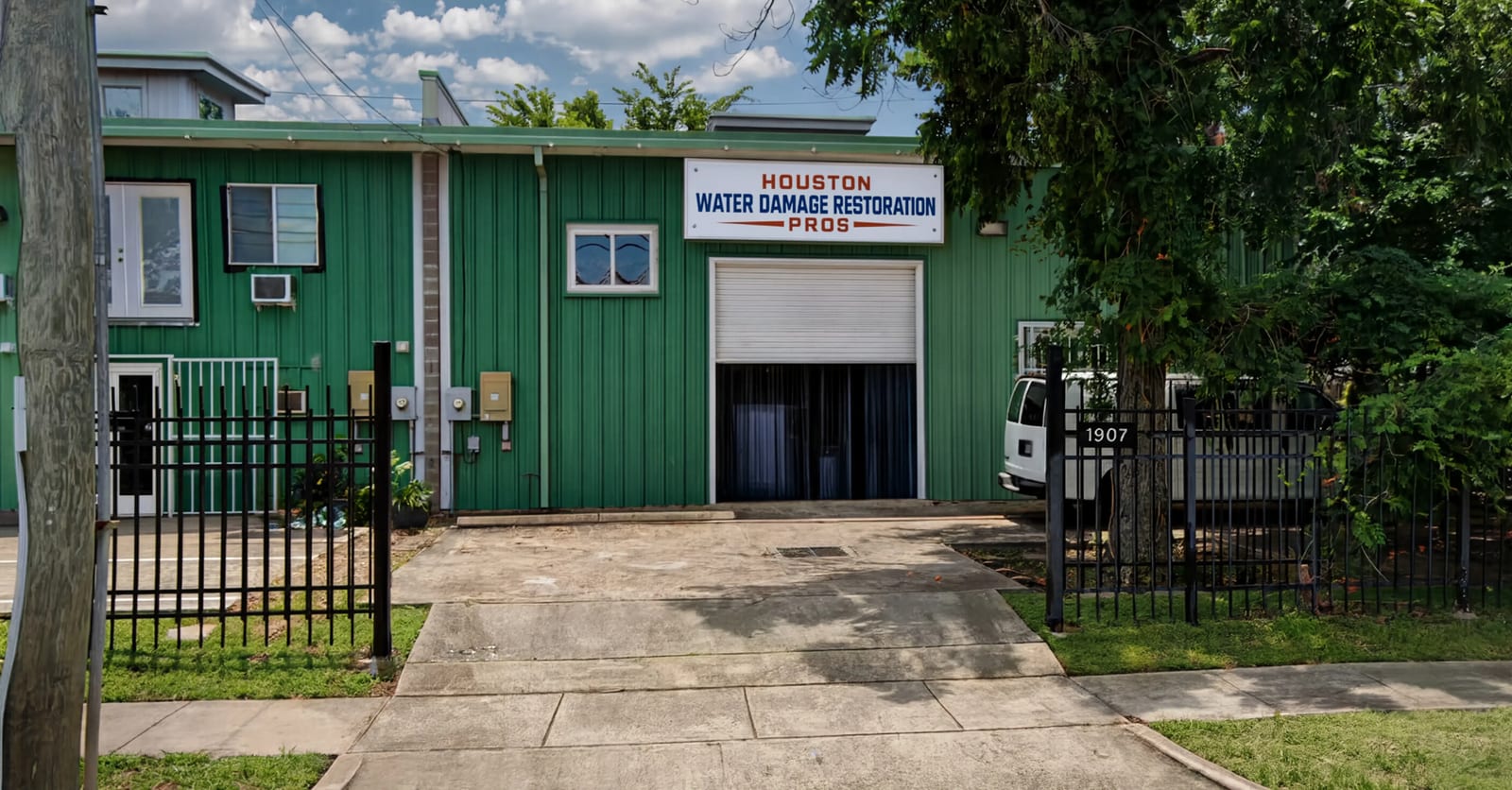 Houston Water Damage Restoration Pros office at 1907 Spring St in Houston, TX